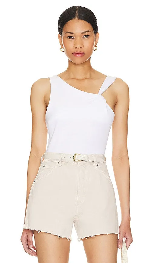 1. STATE Wrap Strap Tank in White