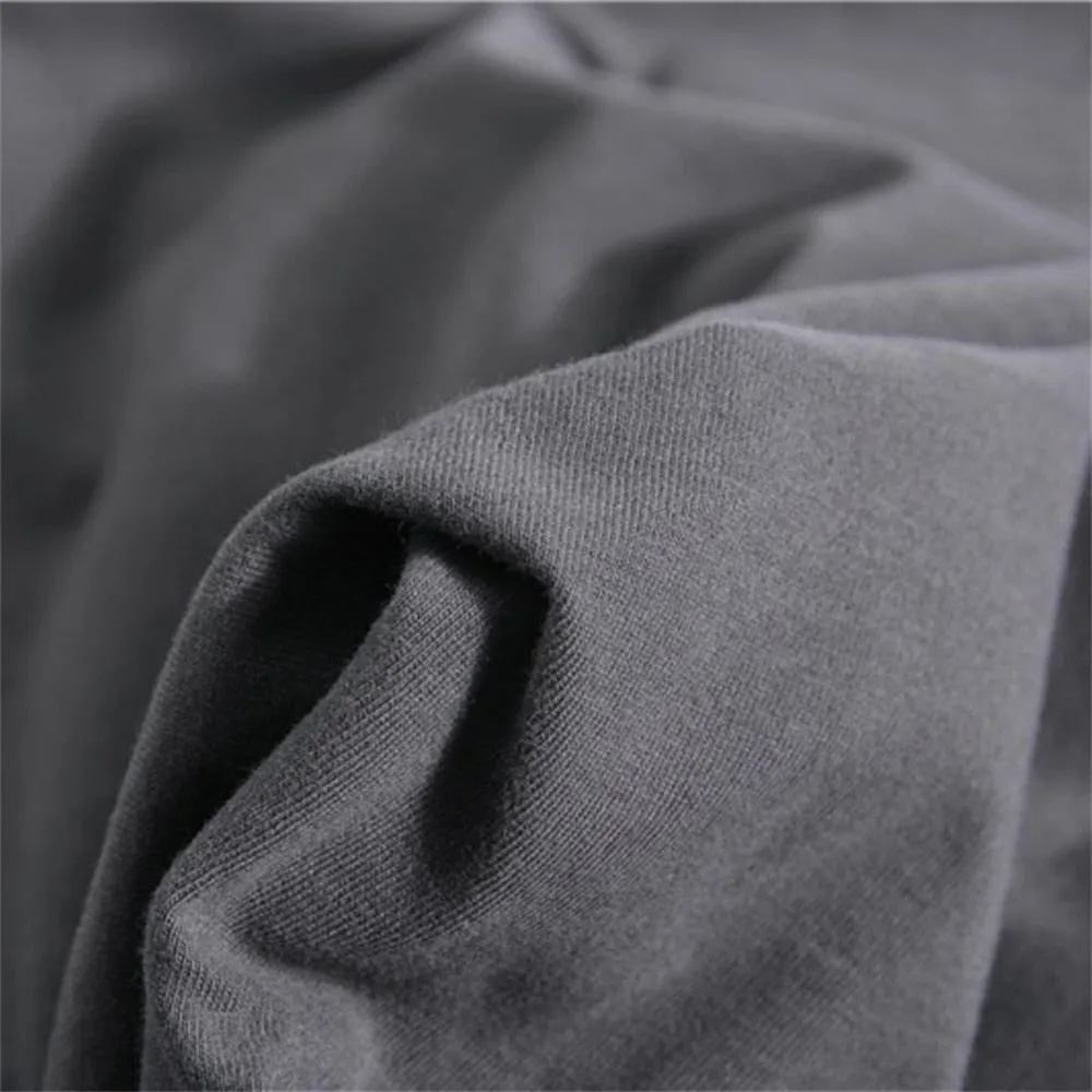 100% Cotton Long Sleeve T shirt For Men Solid Spring Casual Mens T-shirts High Quality Male Tops Classic Clothes Men&#39;s T-shirts