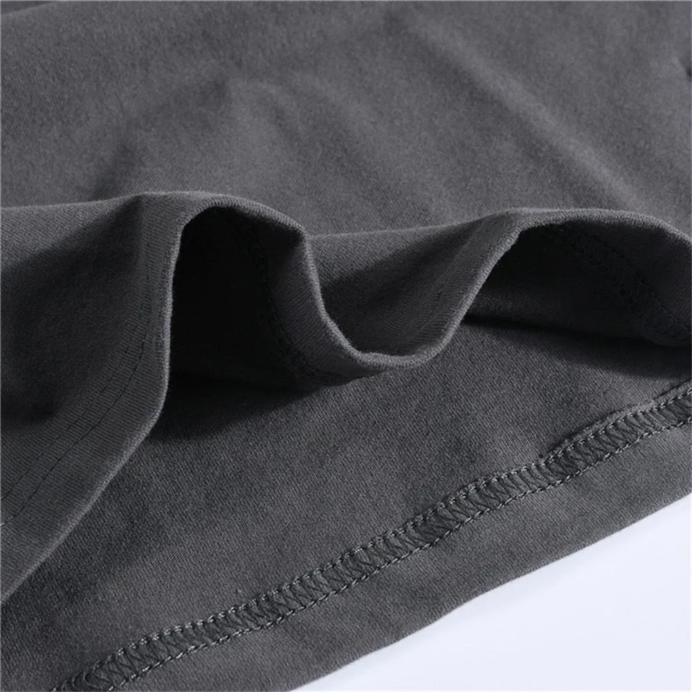 100% Cotton Long Sleeve T shirt For Men Solid Spring Casual Mens T-shirts High Quality Male Tops Classic Clothes Men&#39;s T-shirts