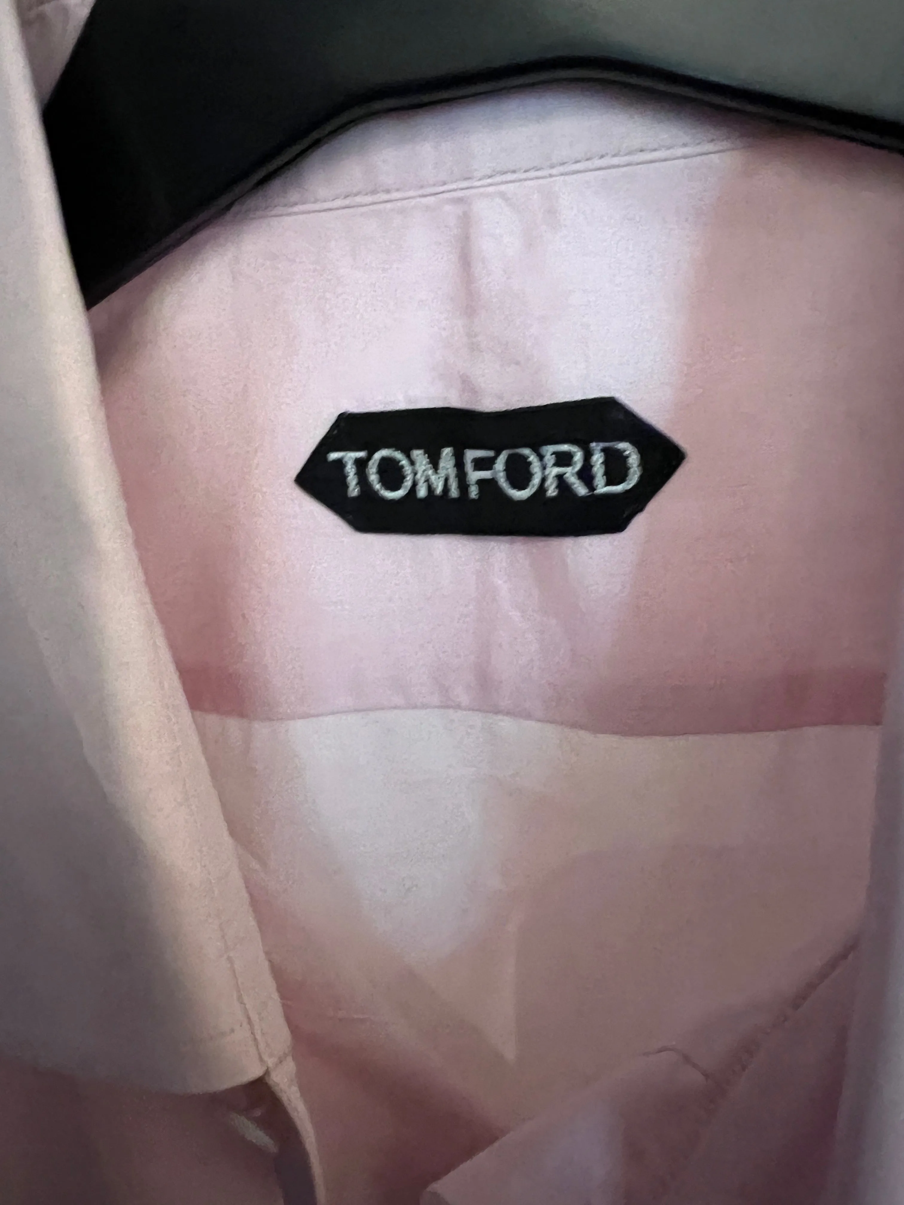 7 Men's Tom Ford Shirts, Size Large (41, 16")