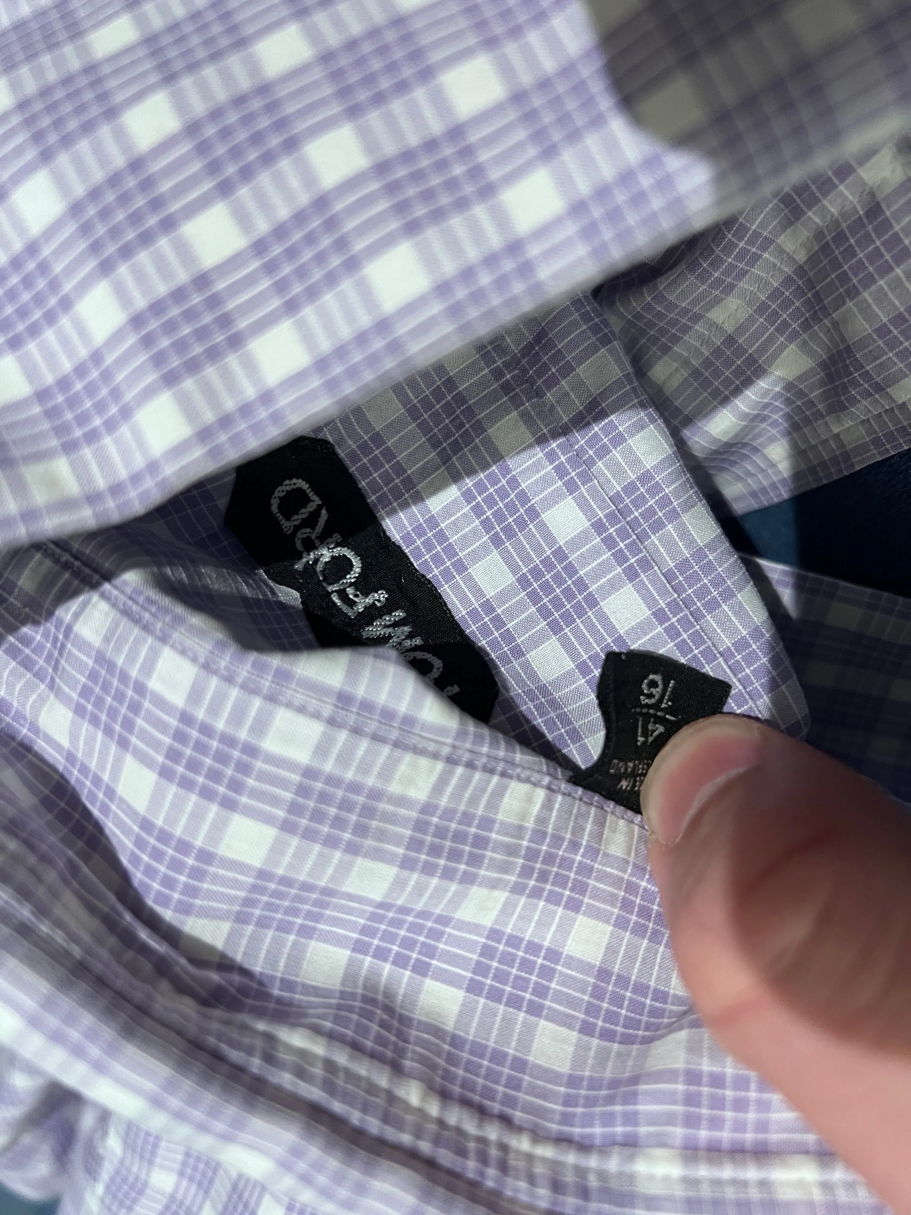 7 Men's Tom Ford Shirts, Size Large (41, 16")