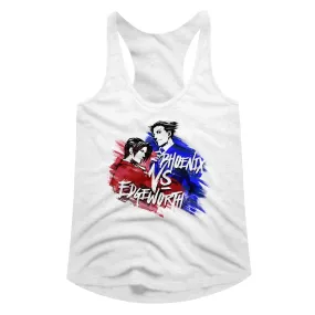 Ace Attorney Versus Women's Racerback