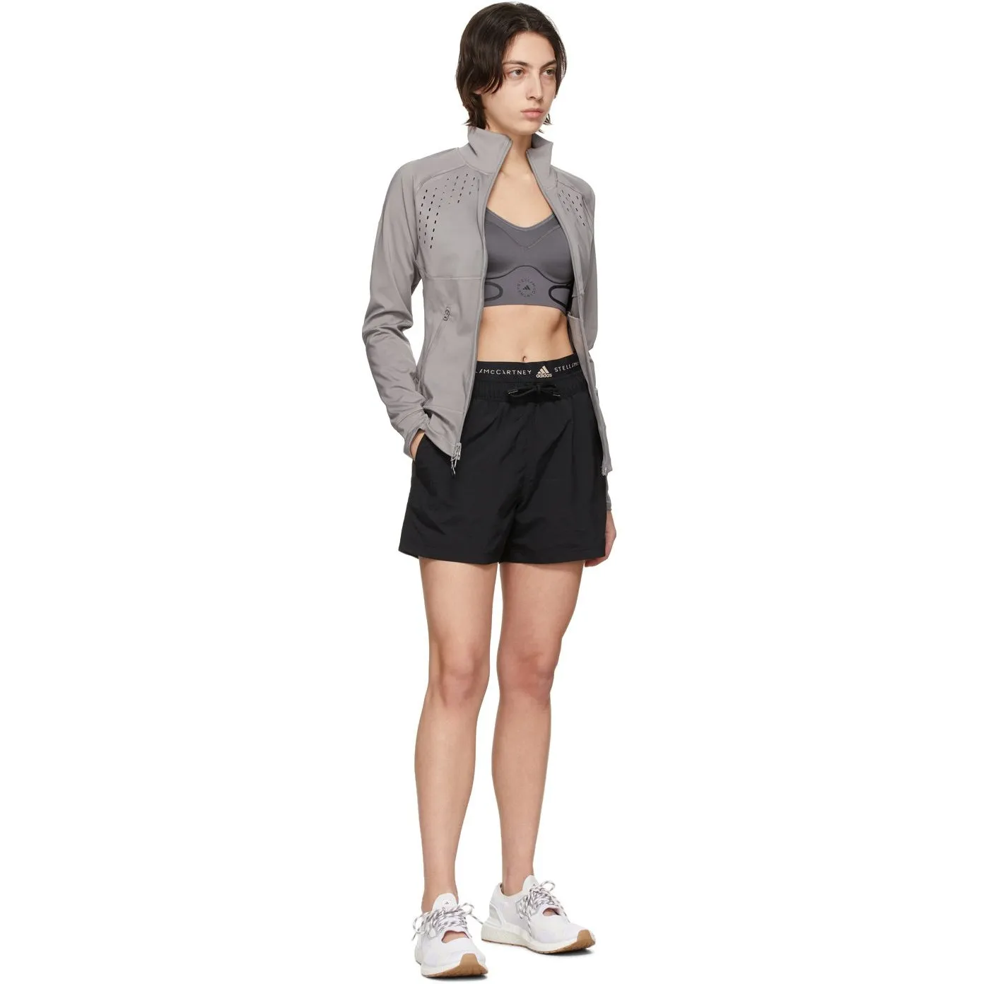 adidas by Stella McCartney Black Sportswear Shorts