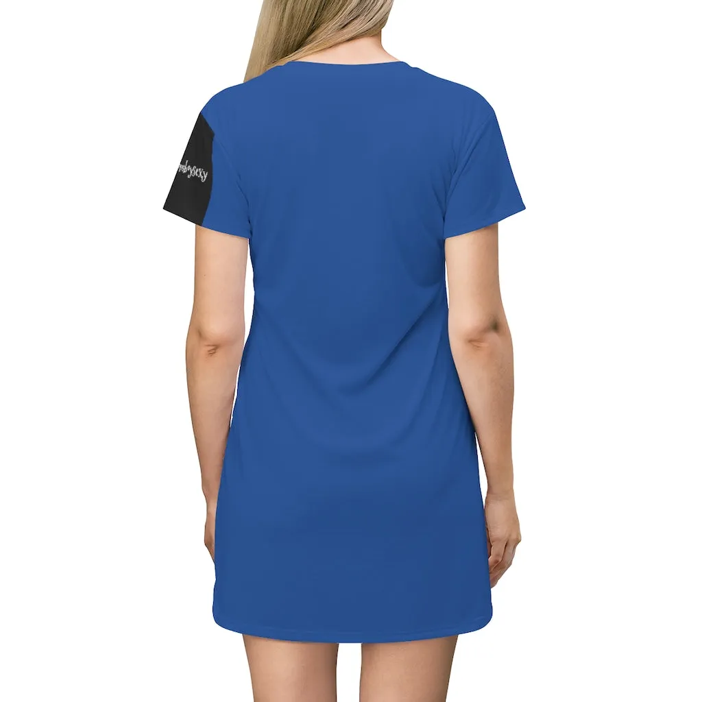 All Over Print T-Shirt Dress