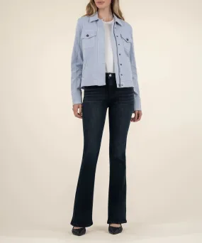 Amanda Boxy Jacket- Powder Blue
