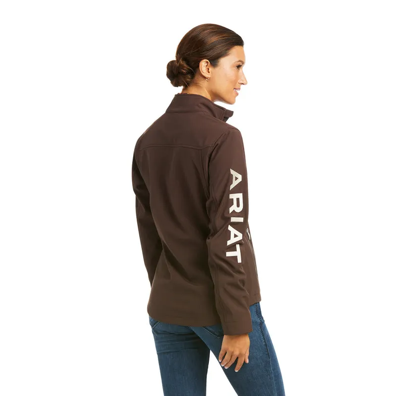 Ariat Women's New Team Softshell Jacket, Coffee Bean