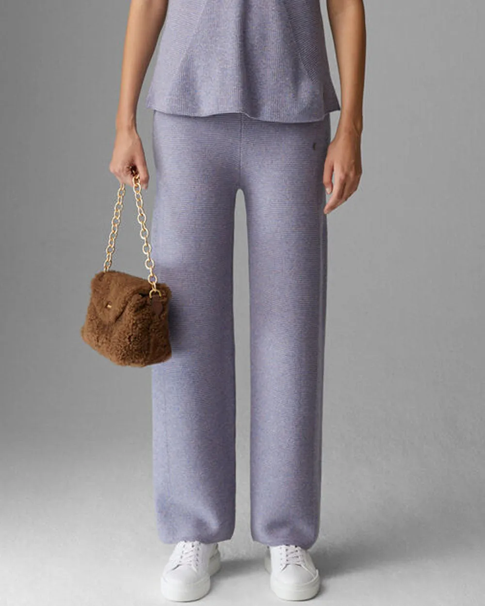 Atlantic Blue Knit Marena Pant