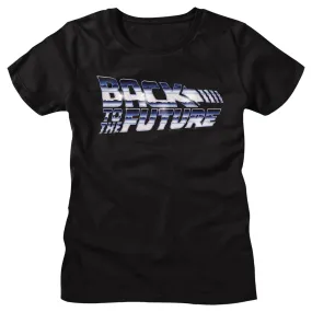 Back To The Future Chrome To The Future Women's T-Shirt