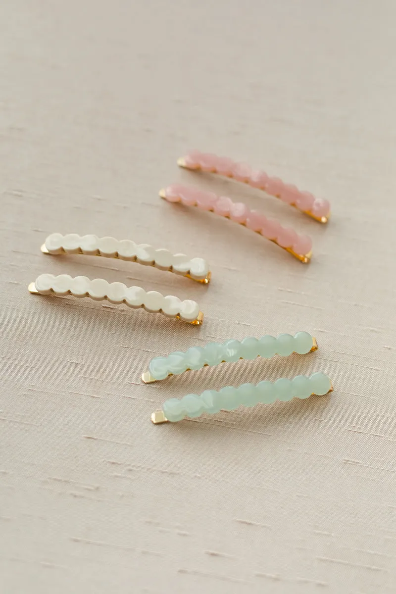 Beth Scallop Hair Clip Sets