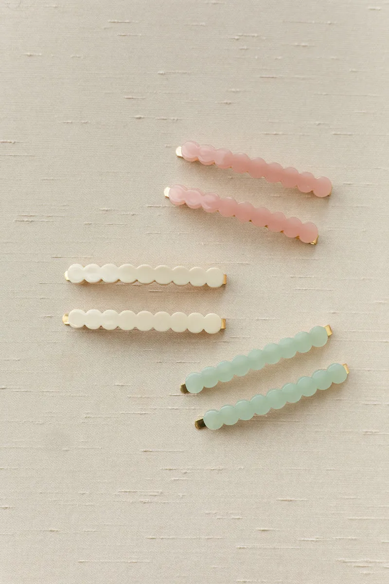 Beth Scallop Hair Clip Sets
