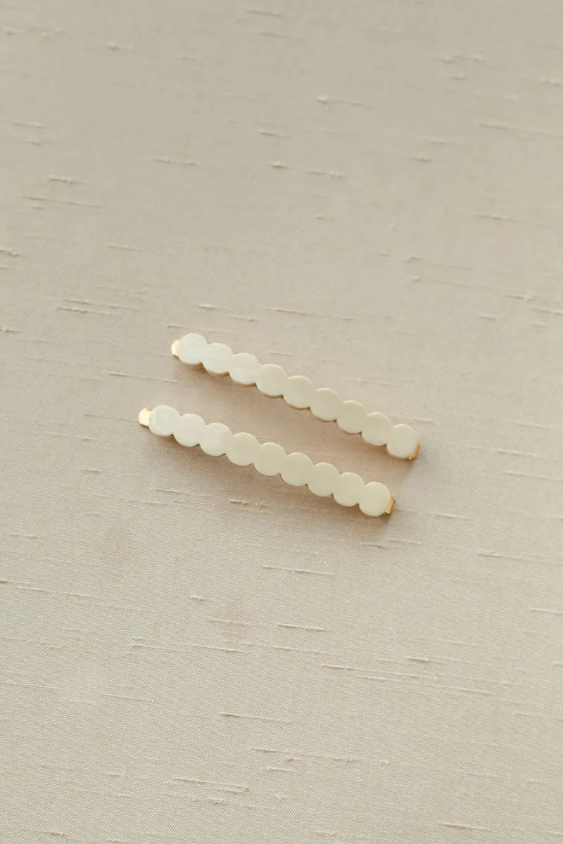Beth Scallop Hair Clip Sets