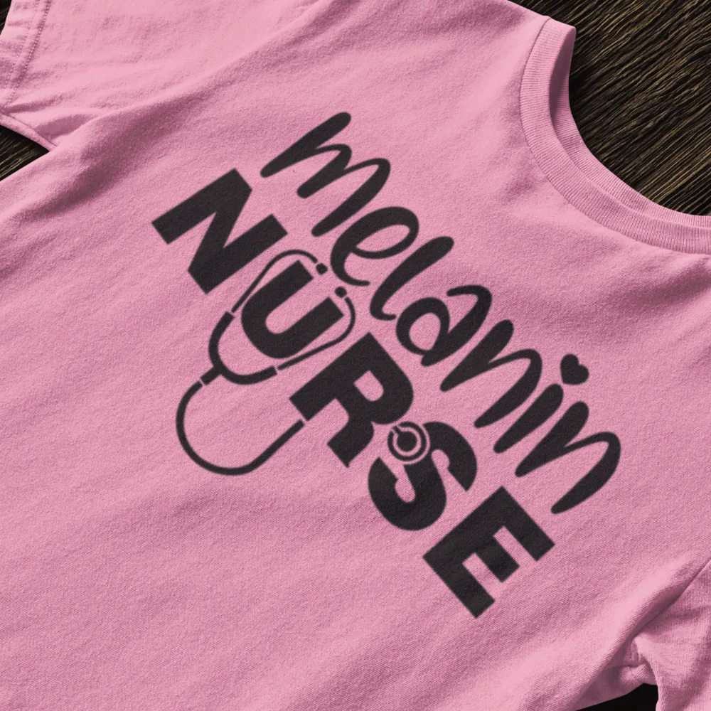 Black Nurse T-Shirt Melanin Nurse Bella Canvas Softstyle T-Shirt, black history month shirts