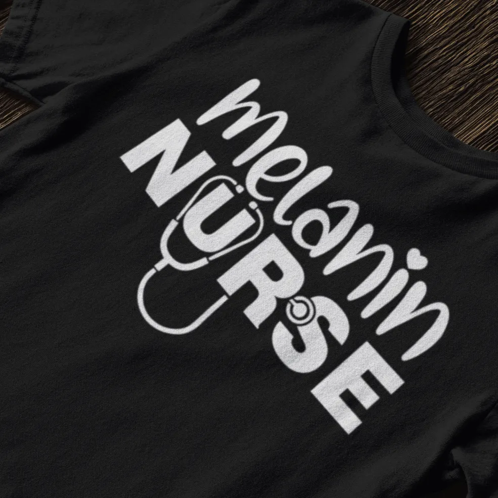 Black Nurse T-Shirt Melanin Nurse Bella Canvas Softstyle T-Shirt, black history month shirts