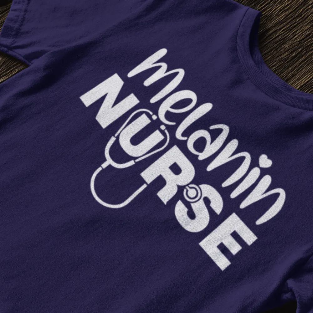 Black Nurse T-Shirt Melanin Nurse Bella Canvas Softstyle T-Shirt, black history month shirts