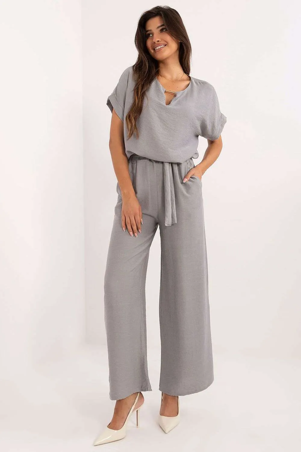 Blouse and Trouser Set
