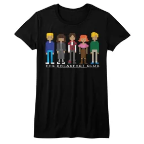 Breakfast Club Pixels Women's T-Shirt