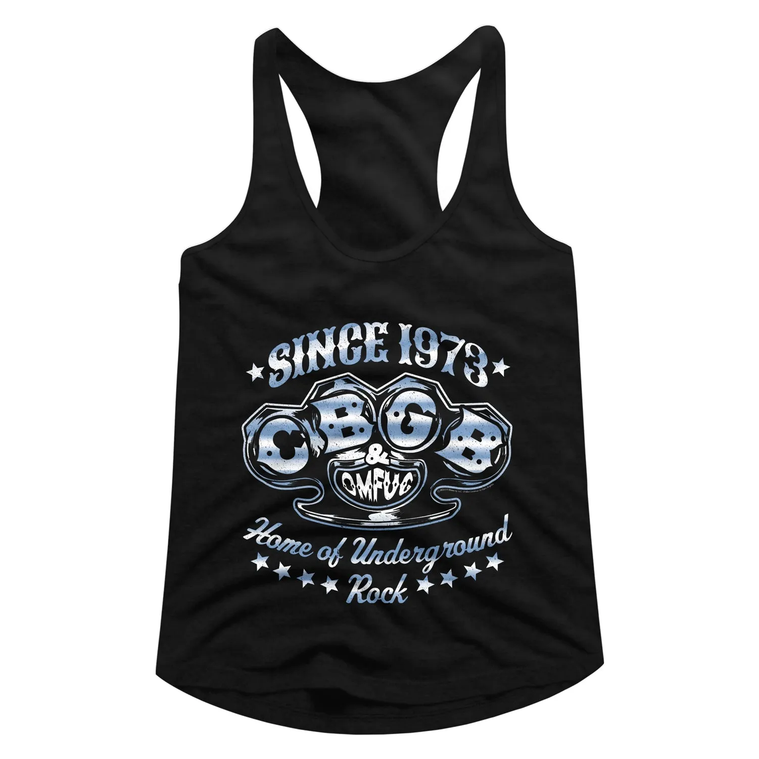 Cbgb Cbgb Knuckles Women's Racerback