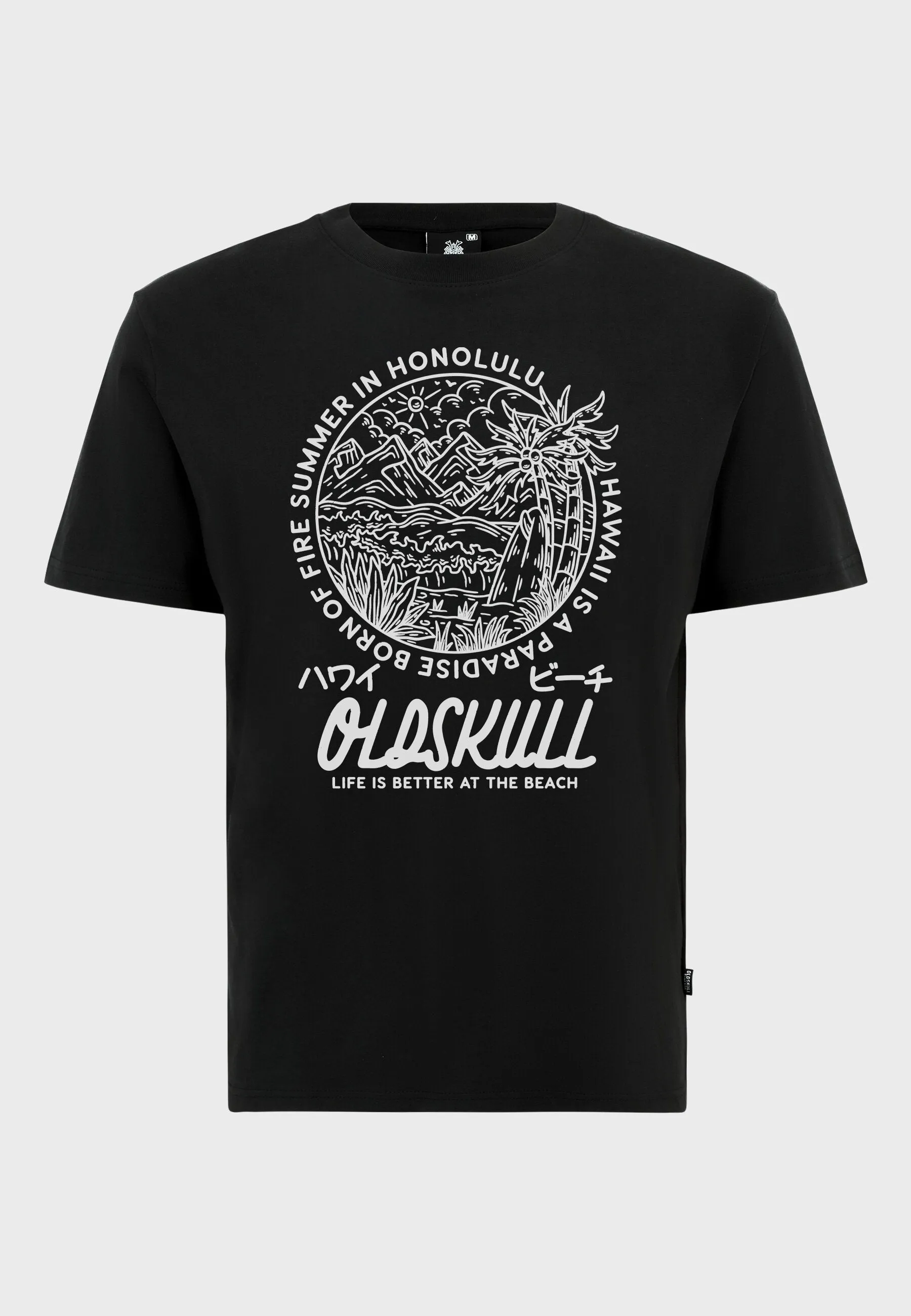 Chulo Honolulu T-Shirt Black