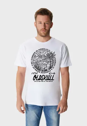 Chulo Honolulu T-Shirt White