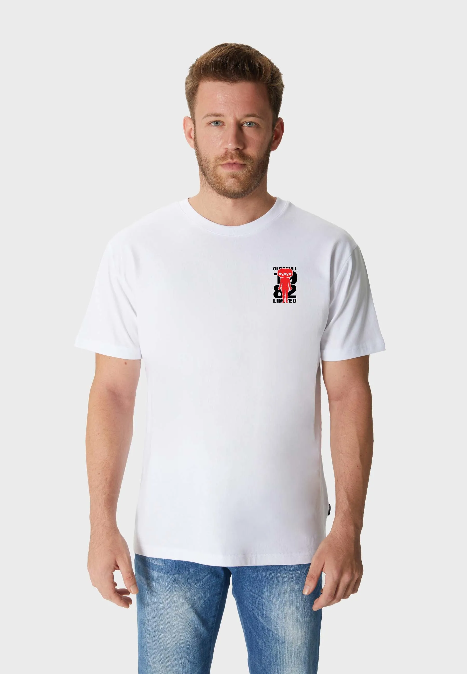 City Reaper Backprint T-Shirt White