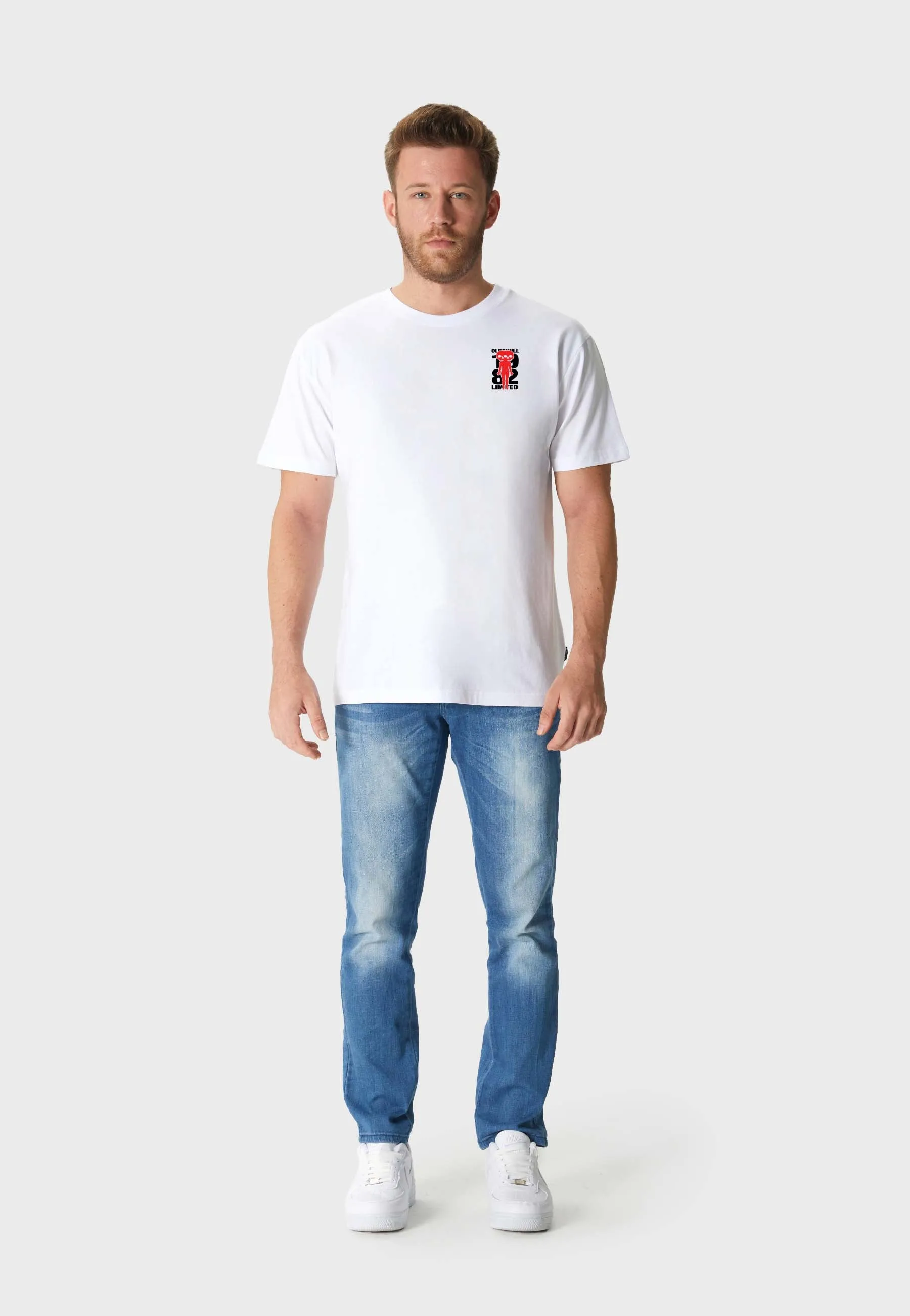 City Reaper Backprint T-Shirt White