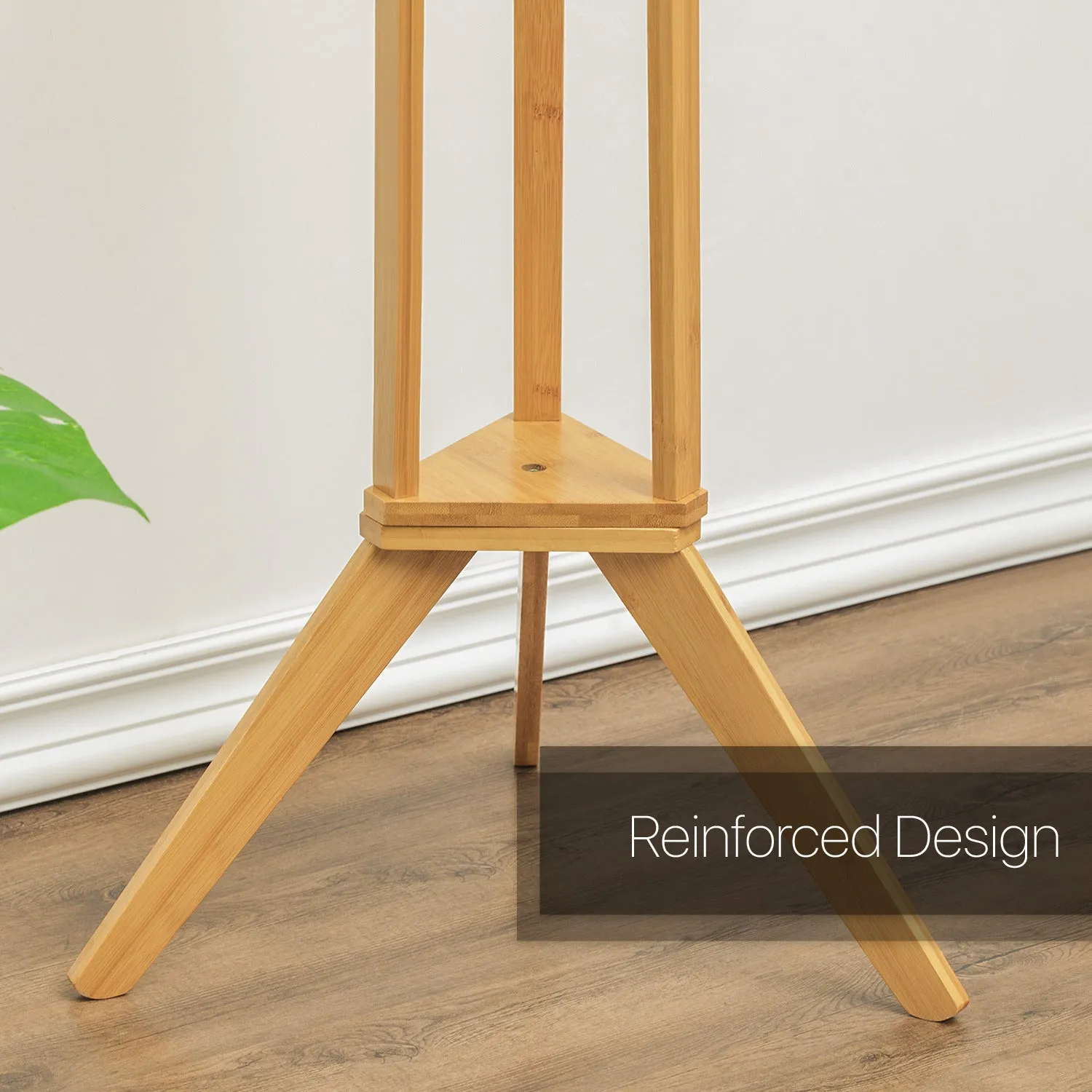 Coat Tree Stand - Triple Pillar