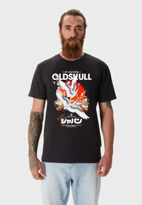 Crane Beauty T-Shirt Black