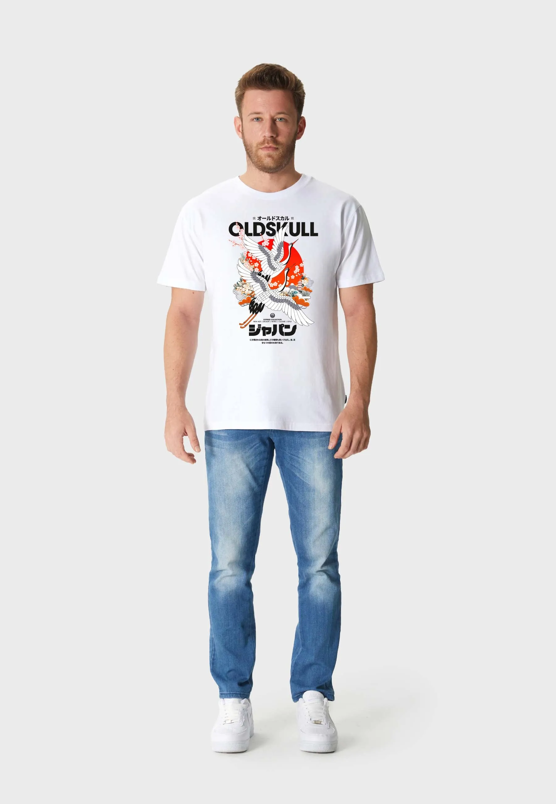 Crane Beauty T-Shirt White