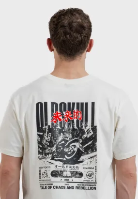Cyber Racer BP T-Shirt Off White