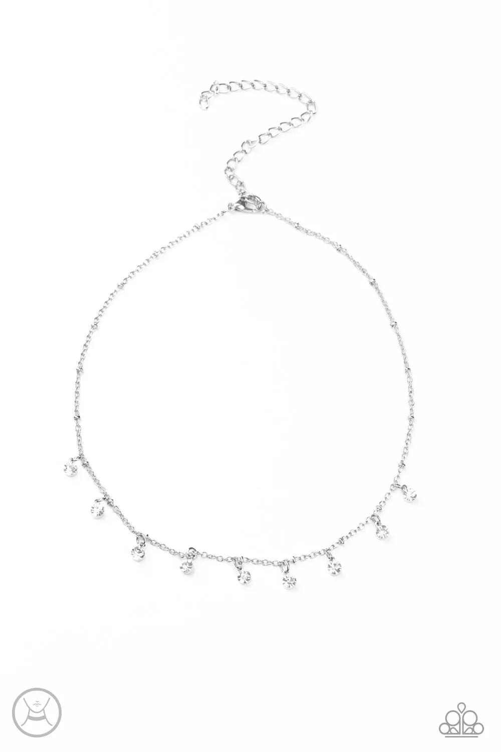 Dainty Diva - White Paparazzi Accessories