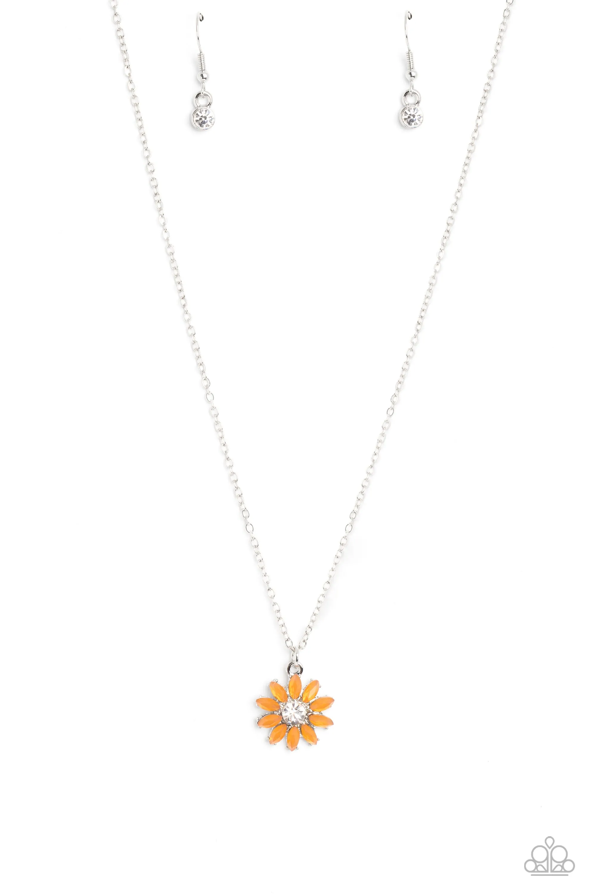 Daisy Diva - Orange Paparazzi Accessories