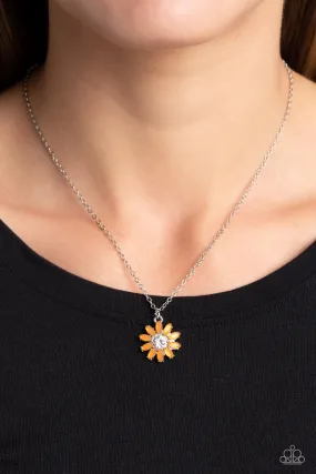Daisy Diva - Orange Paparazzi Accessories