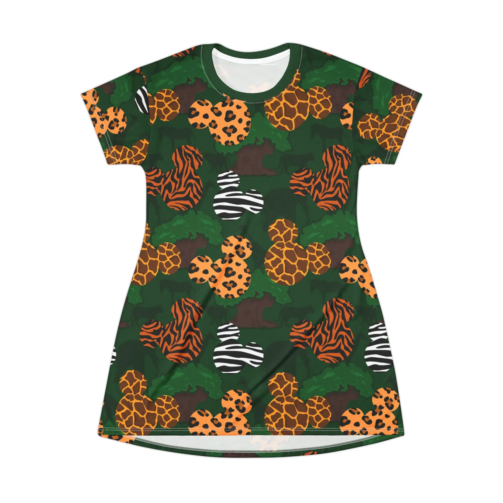 Disney Animal Prints T-Shirt Dress