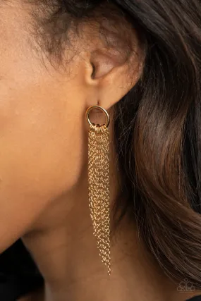 Divinely Dripping - Gold Paparazzi Accessories