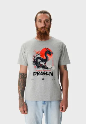 Dragon Spirit T-Shirt Heather Grey