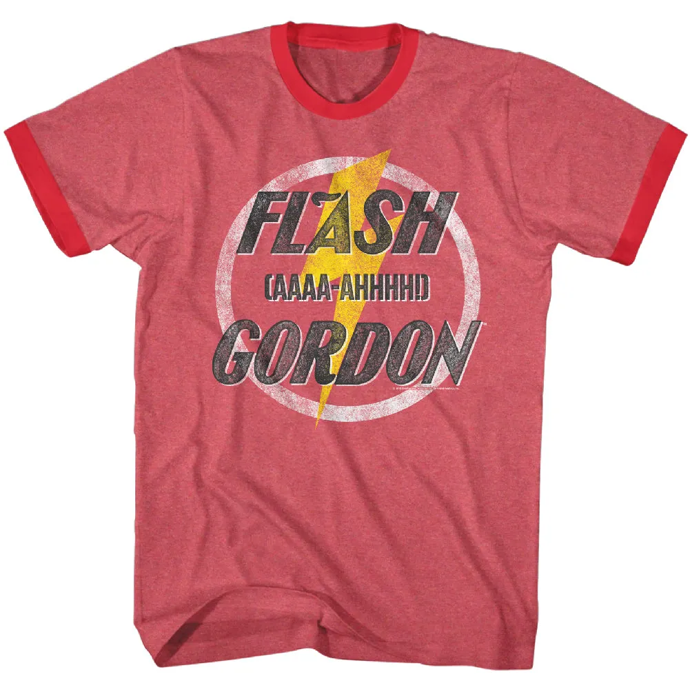 Flash Gordon Aaaaa-Hhhhh! Men's Ringer T-Shirt