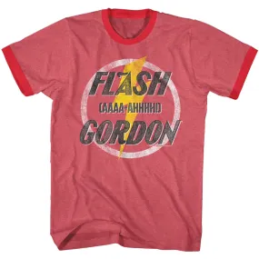 Flash Gordon Aaaaa-Hhhhh! Men's Ringer T-Shirt
