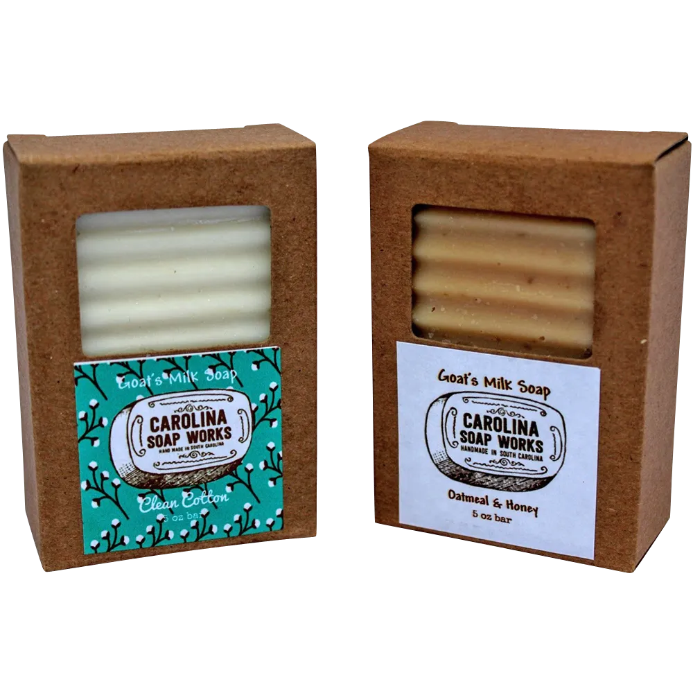 Handmade goat milk soap oatmeal & honey