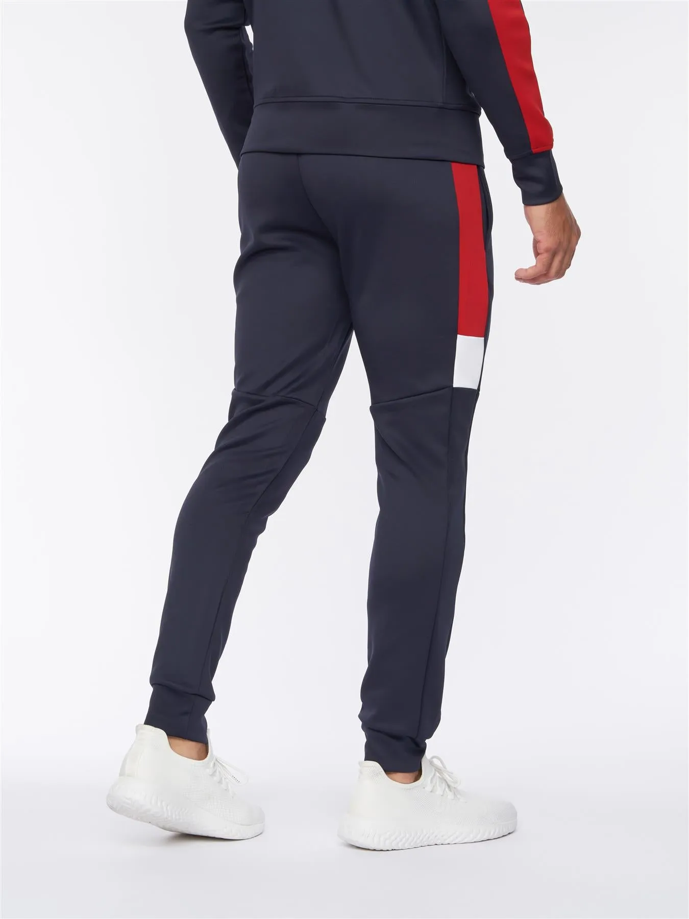 Kamari Tracksuit Navy/Red