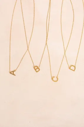 Kaye Gold Initial Necklace