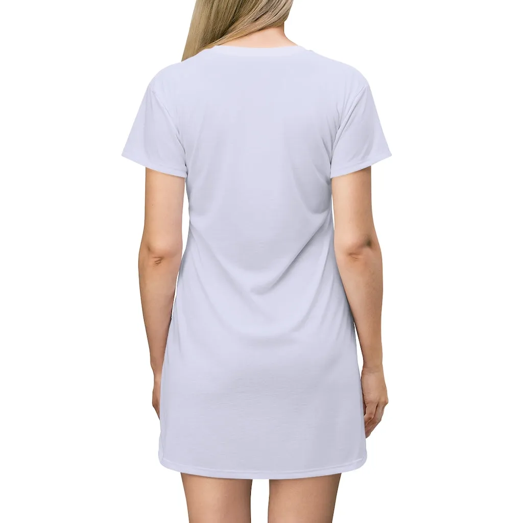 Lavender T-shirt Dress