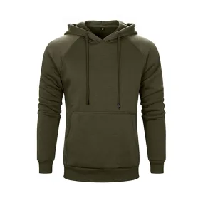 Men's Casual Long Sleeved Hoodie