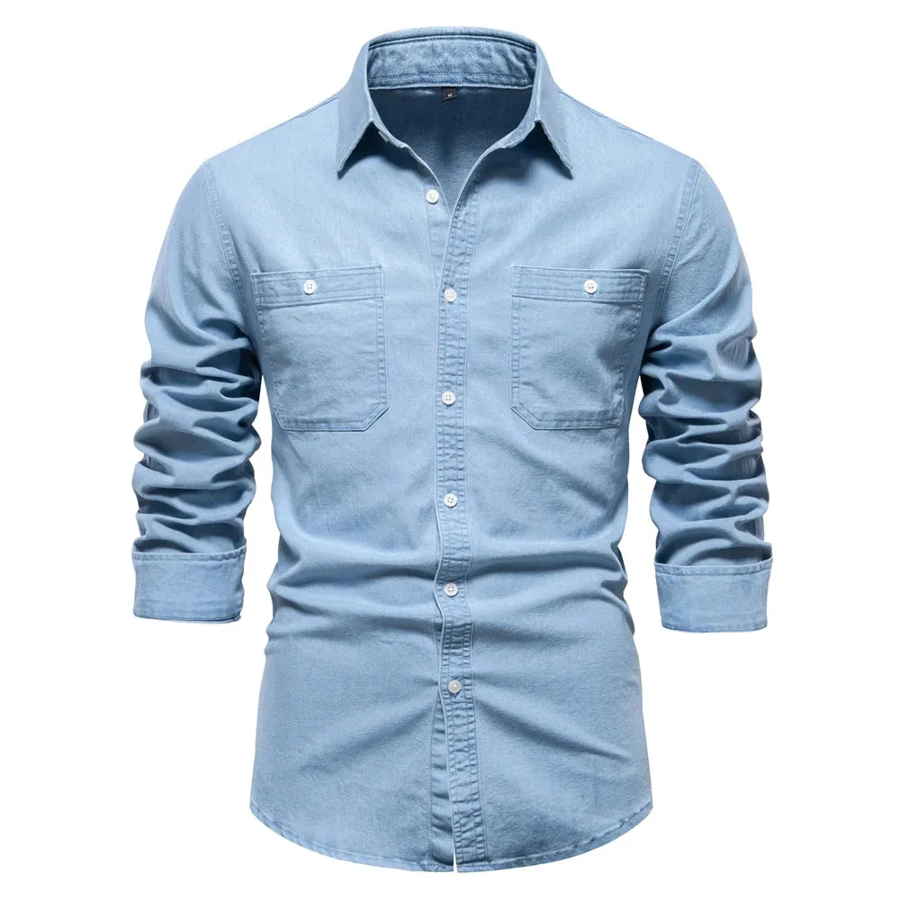 Men’s Full Sleeve Cotton Denim Shirts
