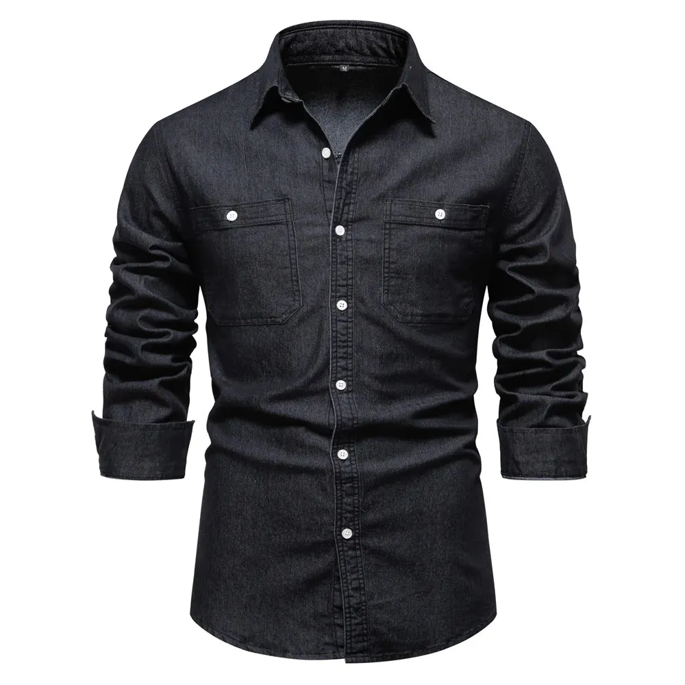 Men’s Full Sleeve Cotton Denim Shirts