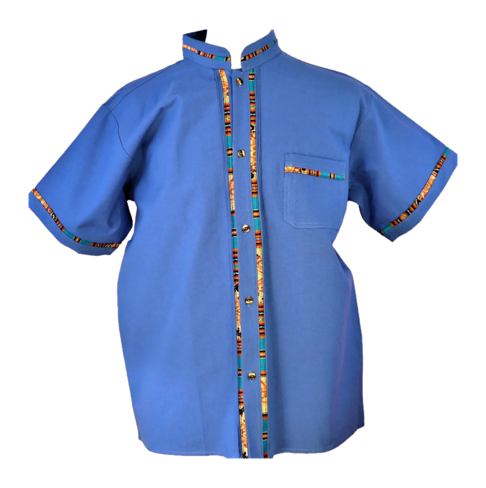 Mexican Men's Guayabera Button Down Shirt