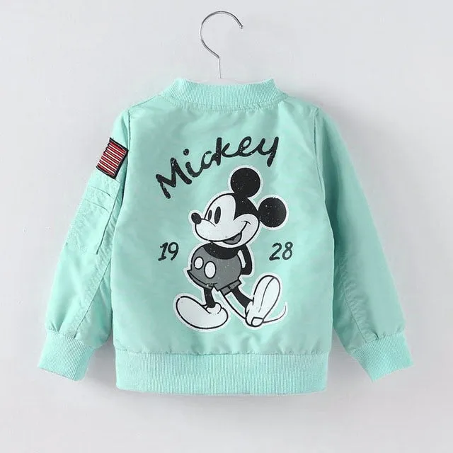 Mickey Denim Jacket For Boys