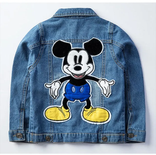 Mickey Denim Jacket For Boys
