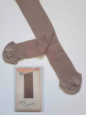 Miss Givenchy Sheer Grey Pantyhose, Tights - Petite