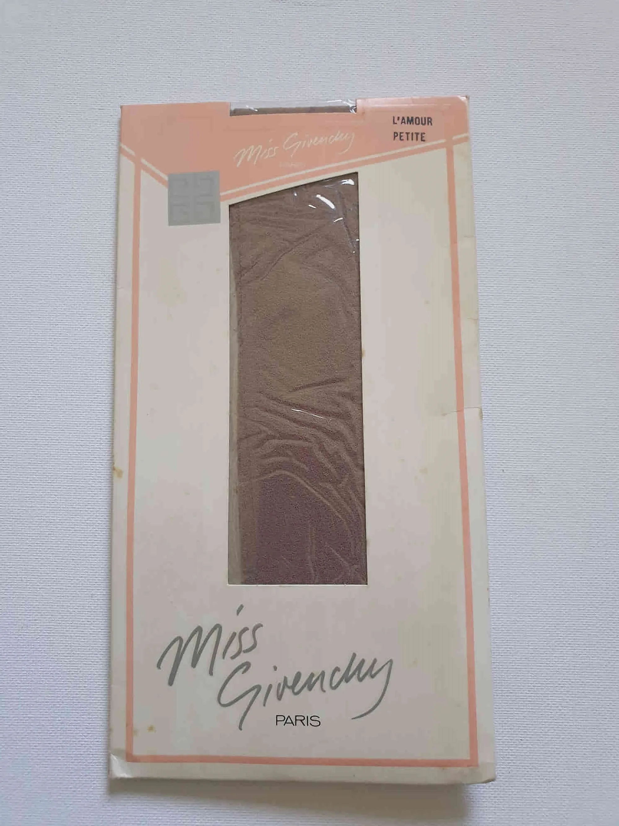 Miss Givenchy Sheer Grey Pantyhose, Tights - Petite