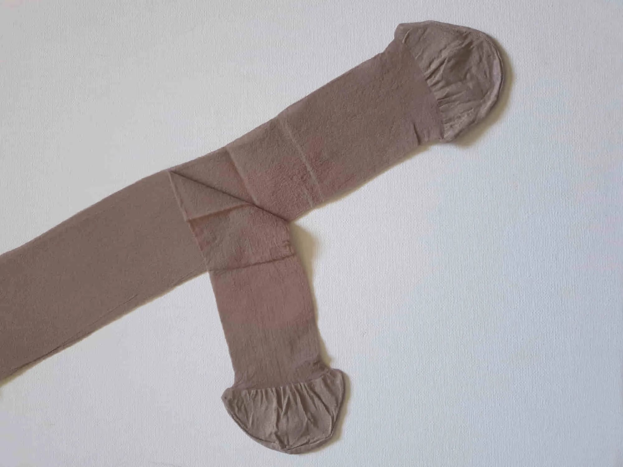 Miss Givenchy Sheer Grey Pantyhose, Tights - Petite